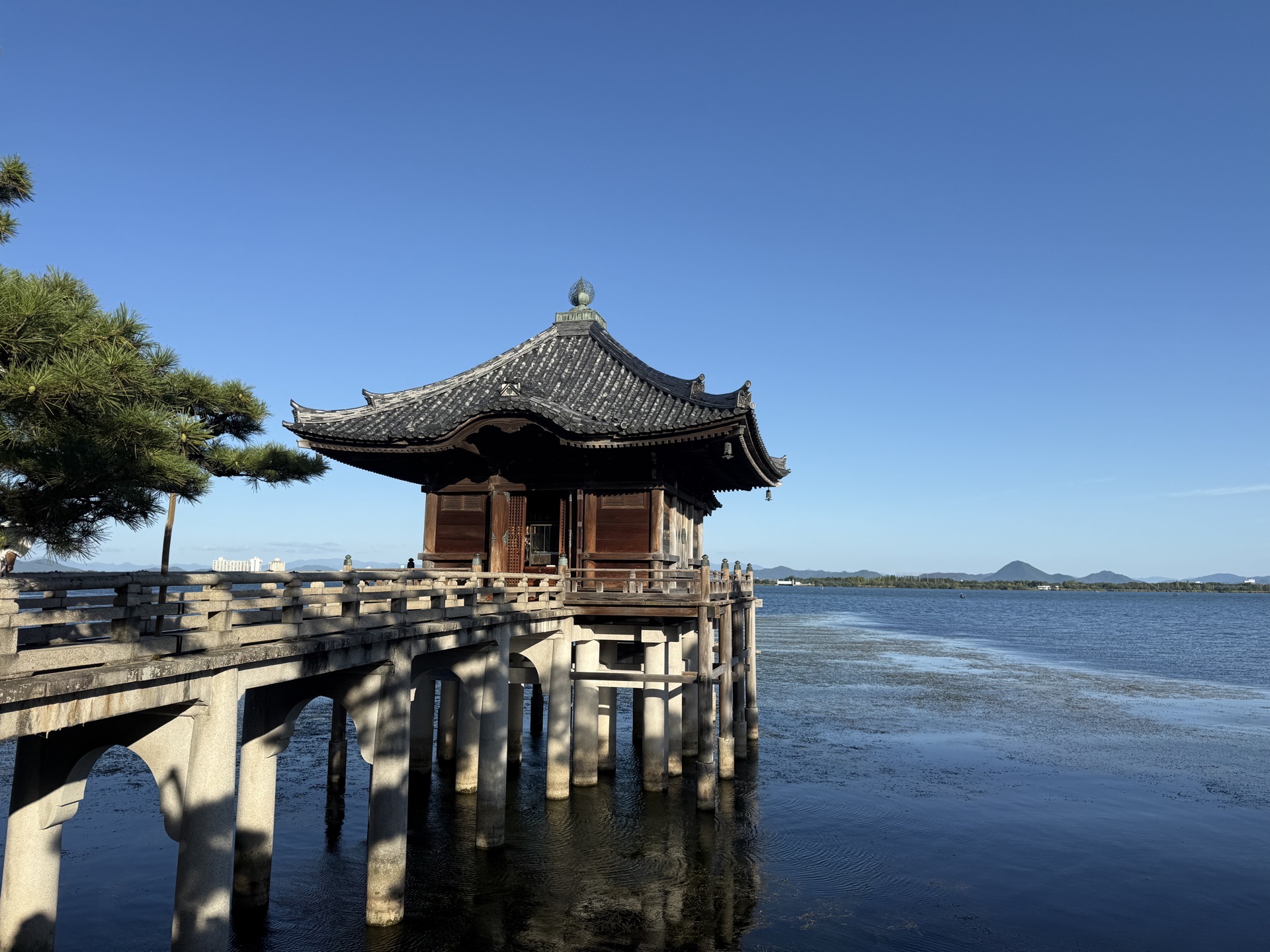 Lake Biwa Hidden Gems | Ukimido Floating Hall & Torii in the Water